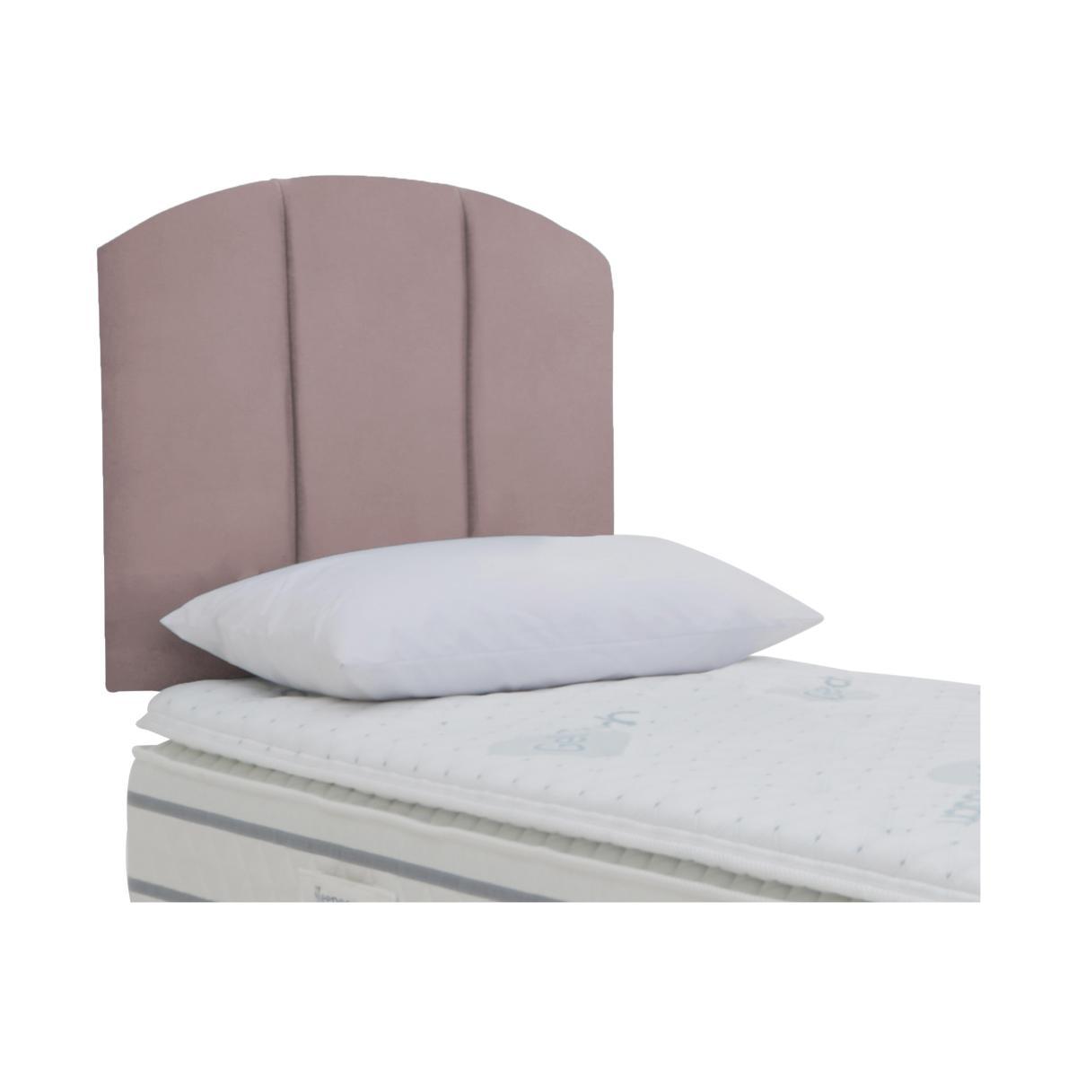 Sleepeezee - Banff Strutted Headboard - Single - Pink – image 1