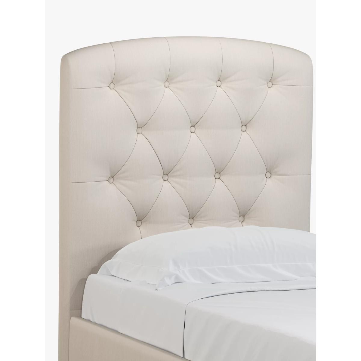 John Lewis & Partners Rouen Full Depth Upholstered Headboard, Single – image 4