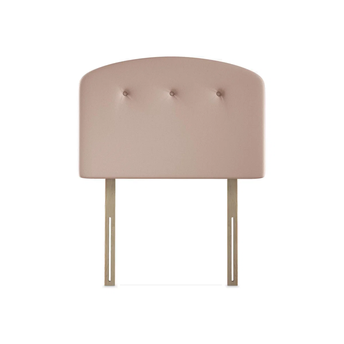 John Lewis & Partners Grace Strutted Upholstered Headboard, Single – image 1