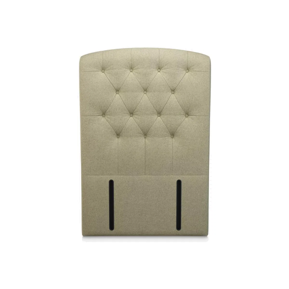 John Lewis & Partners Rouen Full Depth Upholstered Headboard, Single – image 1