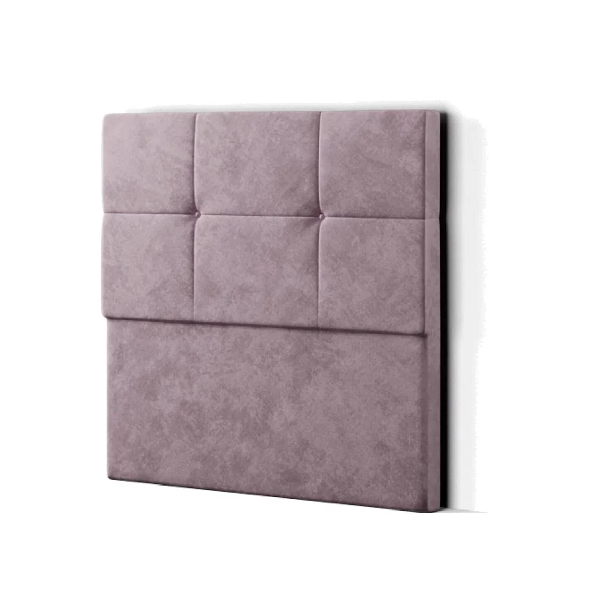 Jacob Headboard Floor Standing Matching Buttons Plush - Blush / Single – image 1