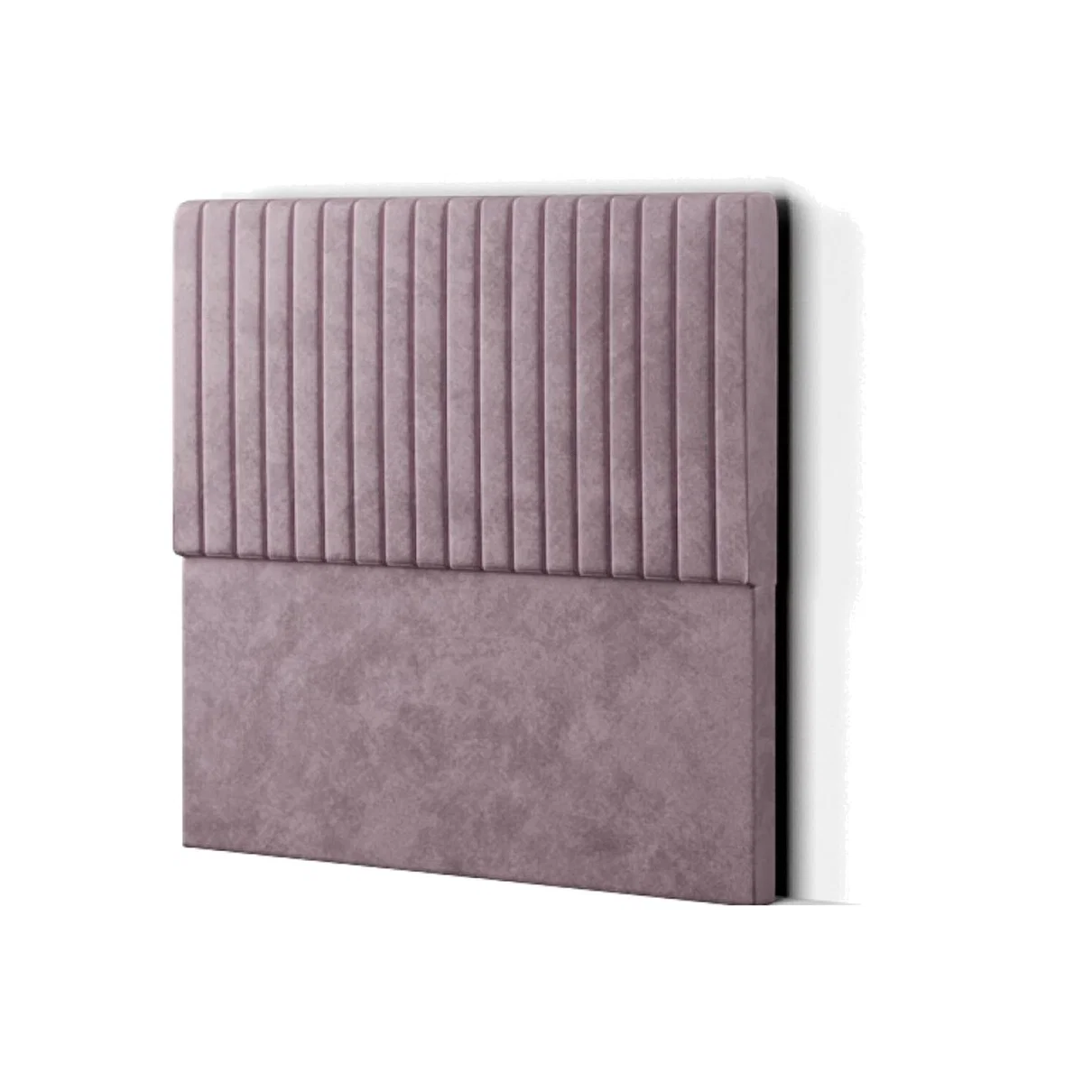 Maryland Headboard Floor Standing Plush - Blush / Single – image 1