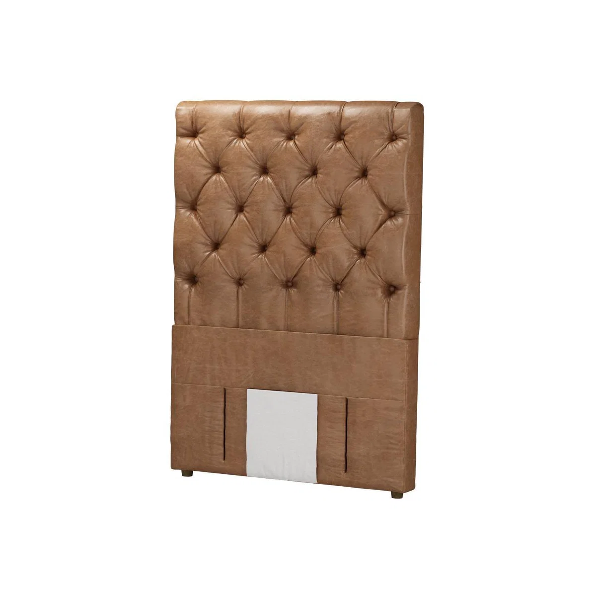 Standalone Rosalie 130cm Single Headboard in Tan Vintage Leather - sofa.com – image 1