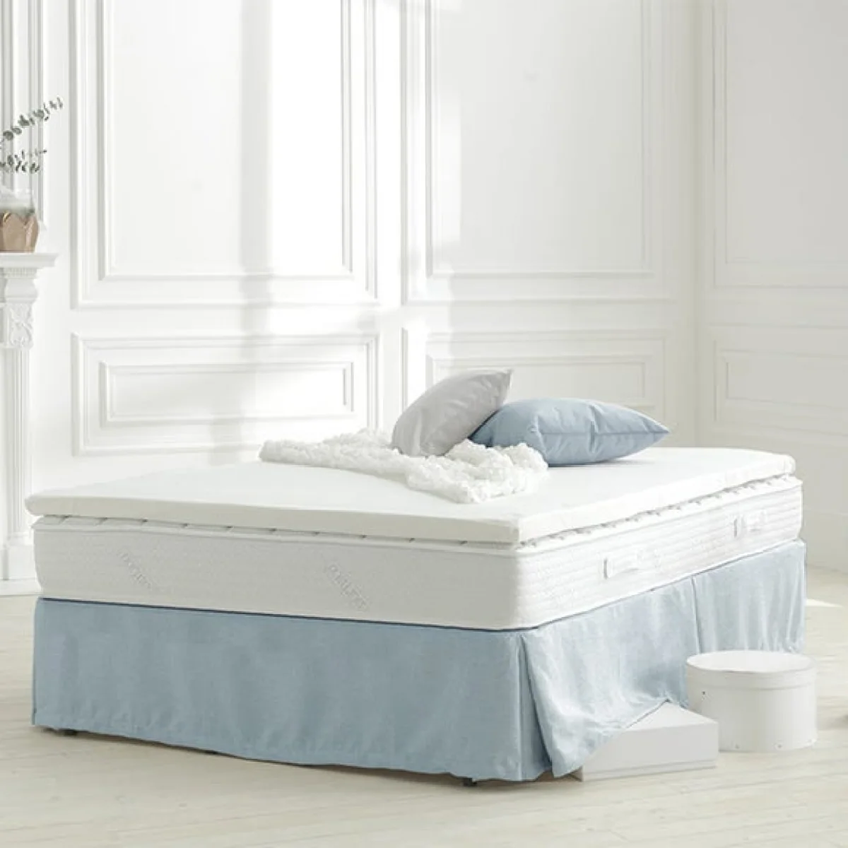 Dormeo All Seasons Memory Foam Mattress Topper White – image 3