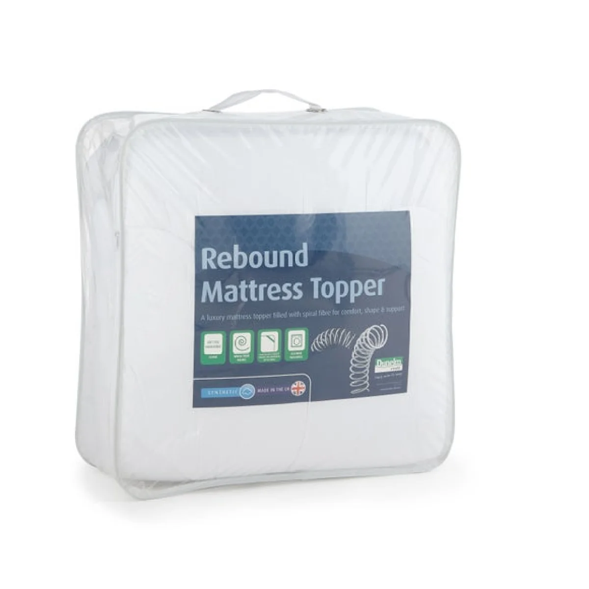 Rebound Mattress Topper White – image 3