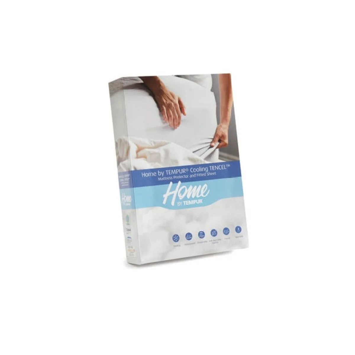 Tempur Home Cooling Mattress Protector White – image 5