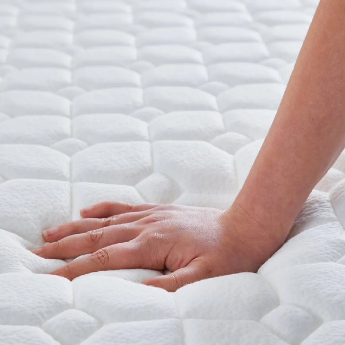 Dorma Tencel Blend Memory Foam Mattress Topper White – image 3