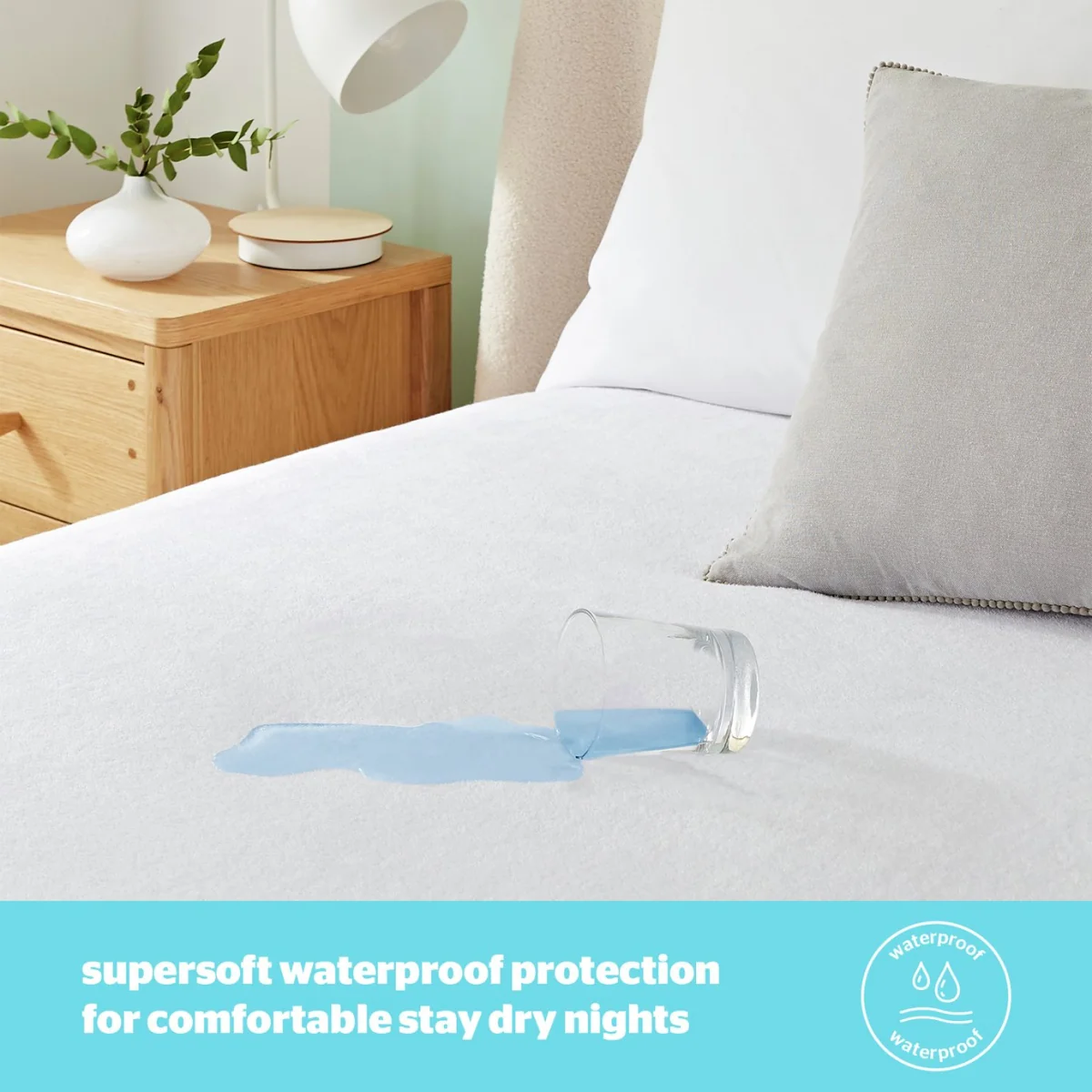 Silentnight Terry Towelling Mattress Protector - Superking – image 3
