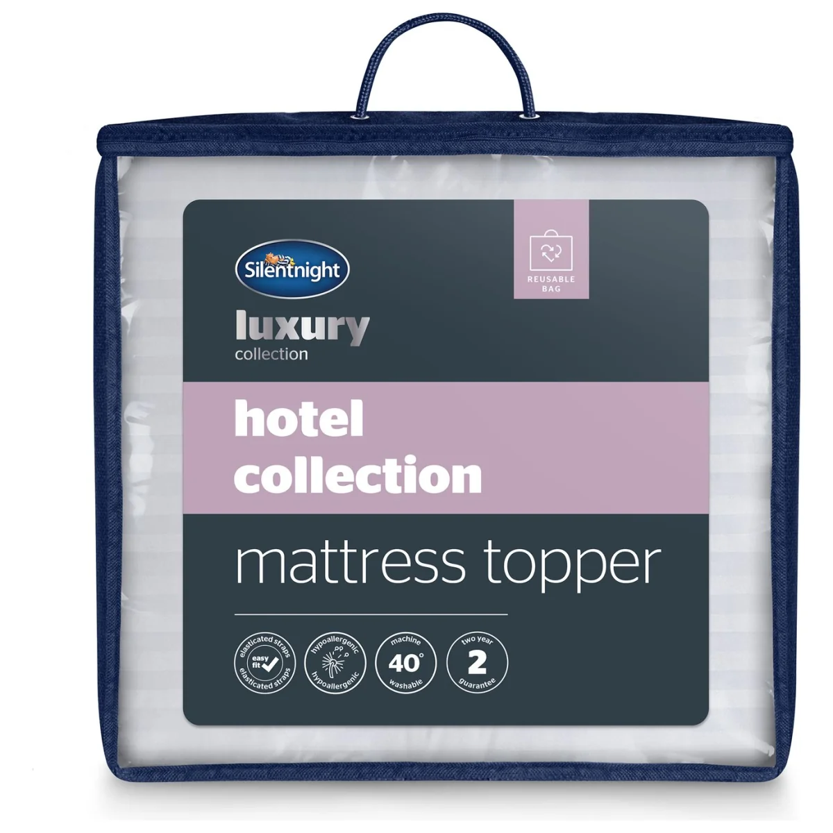 Silentnight Luxury Hotel Collection Mattress Topper - Double – image 2