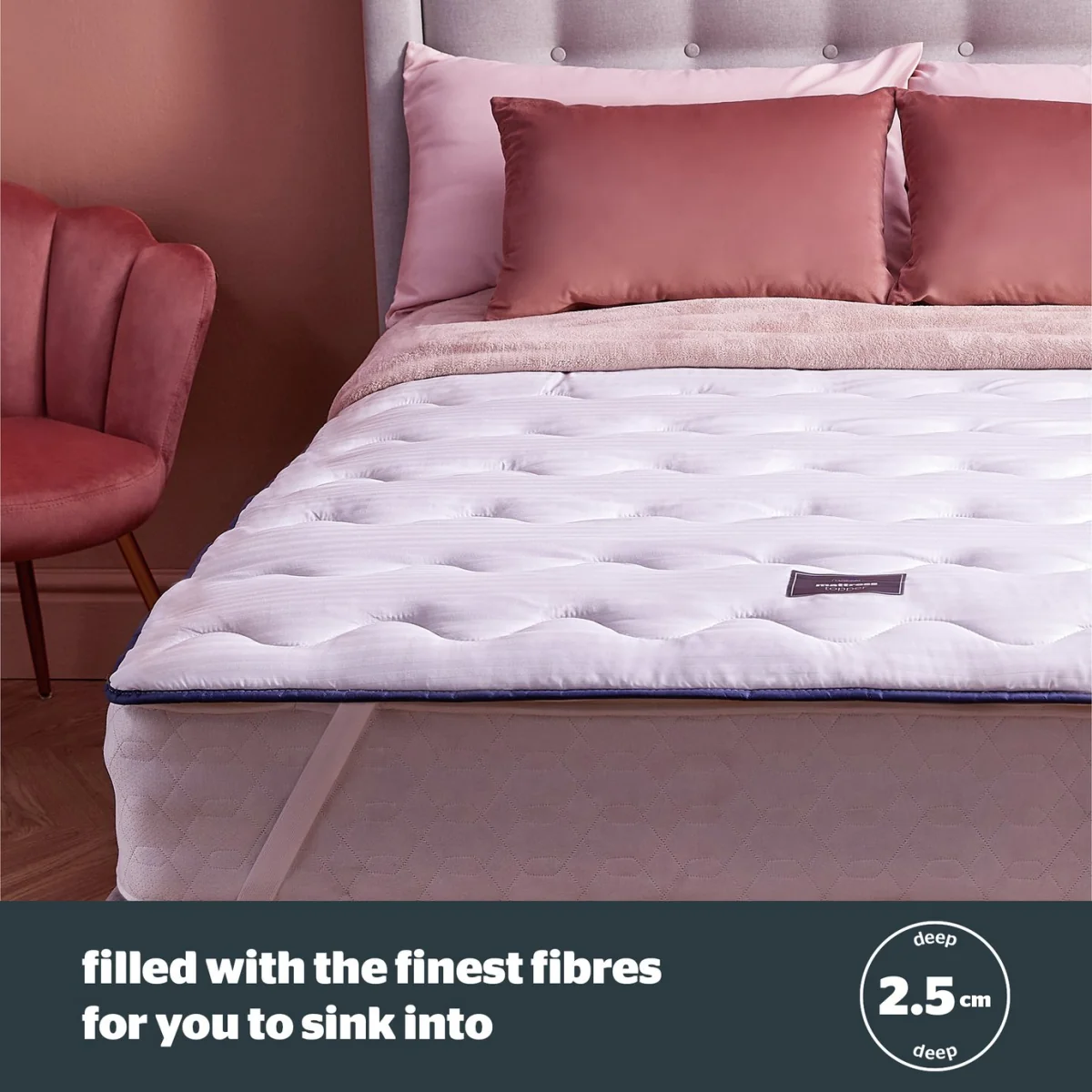 Silentnight Luxury Hotel Collection Mattress Topper - Double – image 4