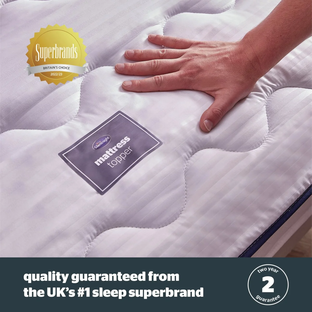 Silentnight Luxury Hotel Collection Mattress Topper - Double – image 9