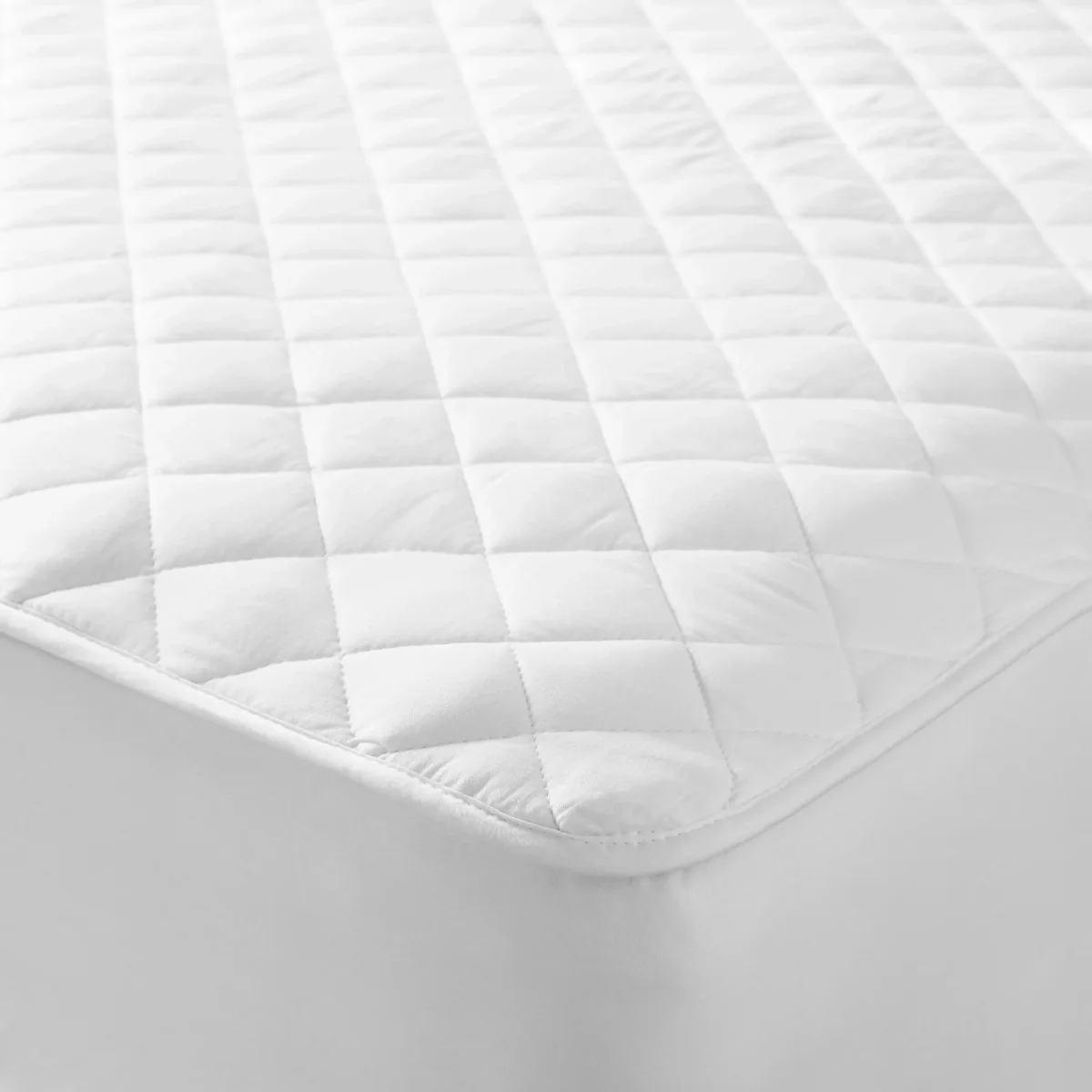 John Lewis & Partners Natural Cotton Quilted Mattress Protector – image 2