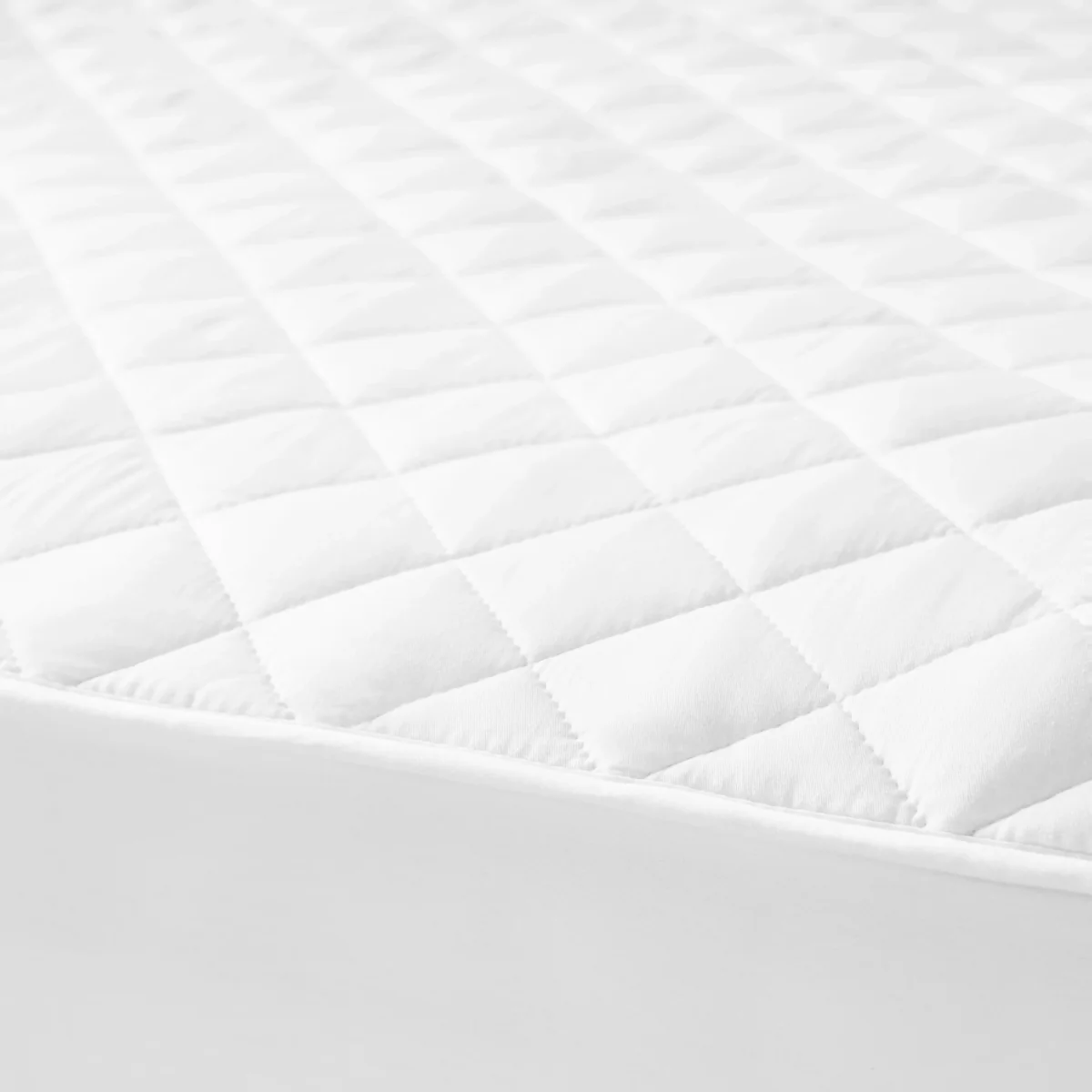 John Lewis & Partners Natural Cotton Quilted Mattress Protector – image 4