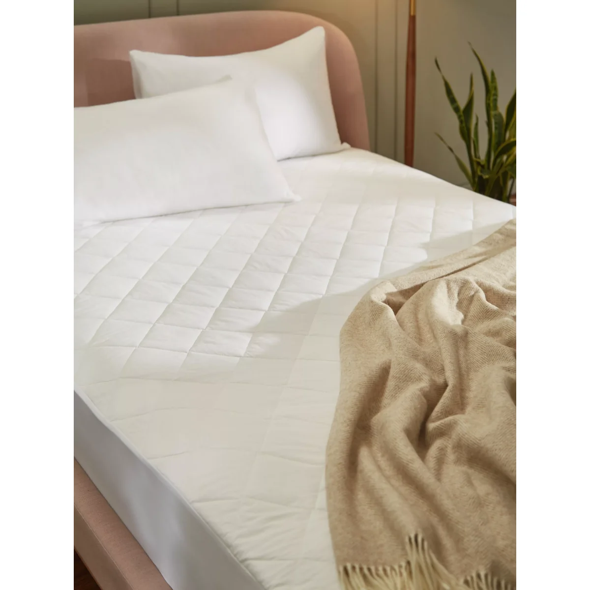 John Lewis & Partners Temperature Balancing Smart Cool Mattress Protector – image 5