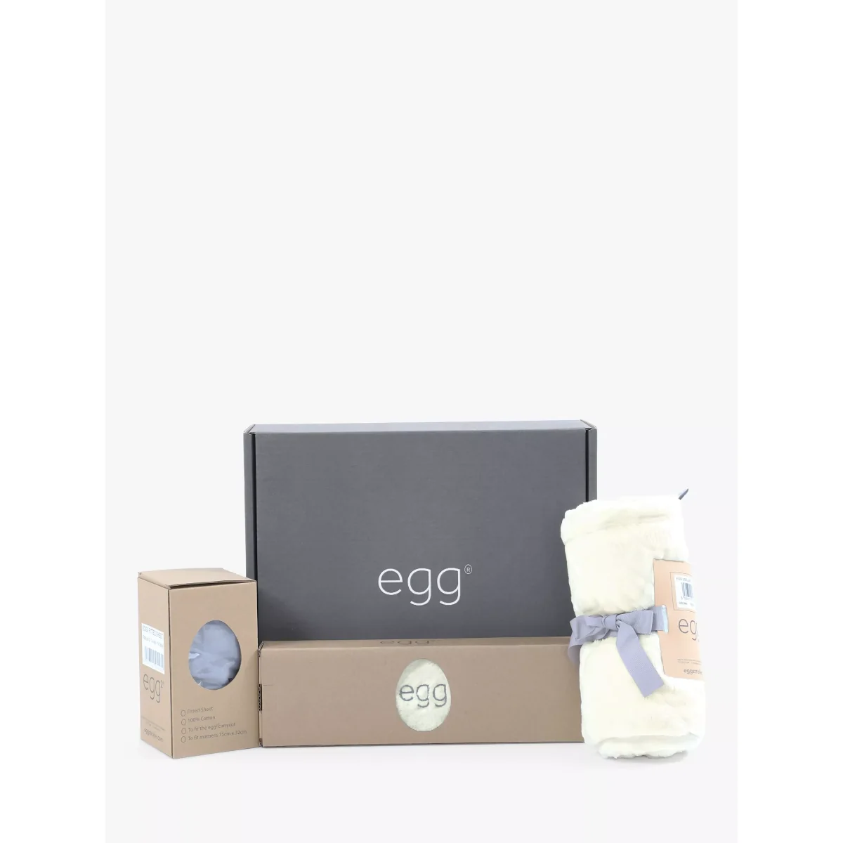 egg Blanket, Mattress Topper & Carrycot Sheet Gift Pack – image 2