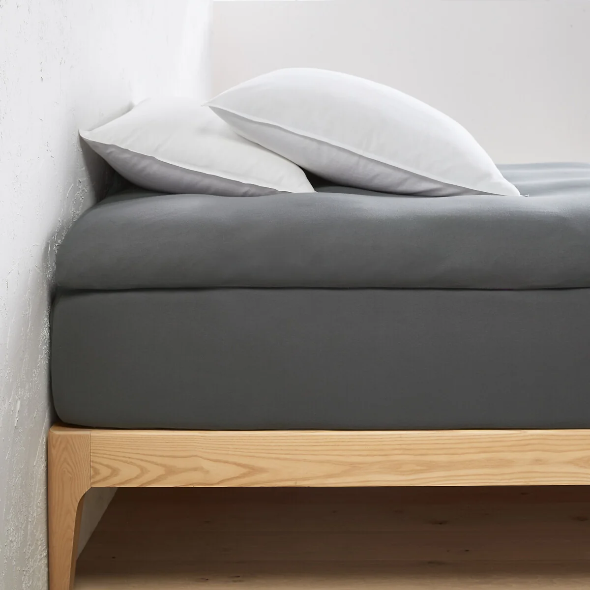 30% Recycled Cotton Jersey Fitted Mattress Topper Sheet – image 2