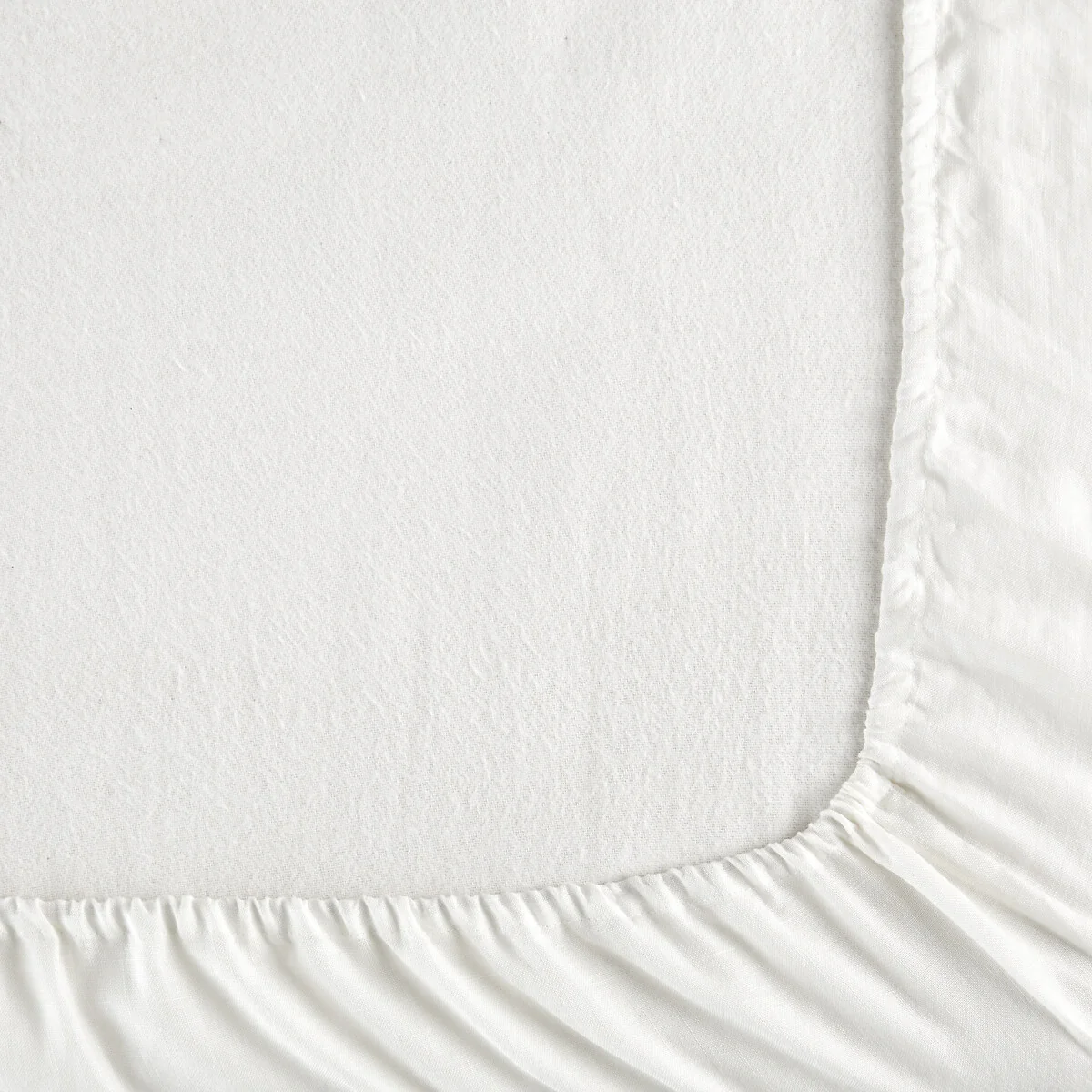 Elina 100% Washed Linen Mattress Topper Fitted Sheet – image 4
