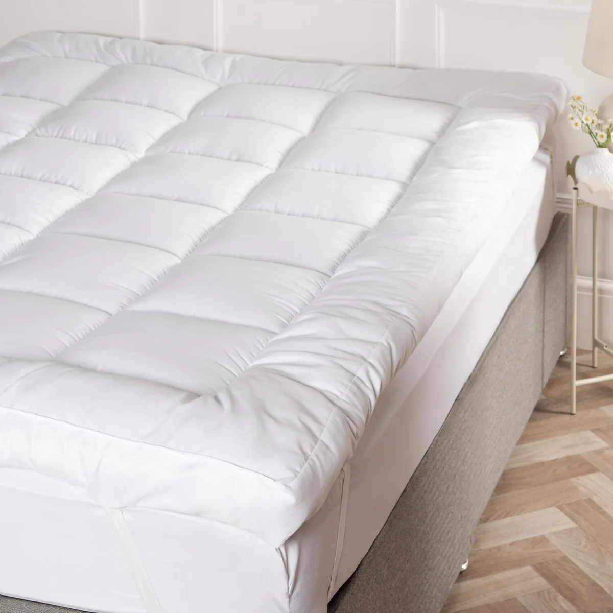 OHS Deep Sleep Mattress Topper - White / Double – image 2