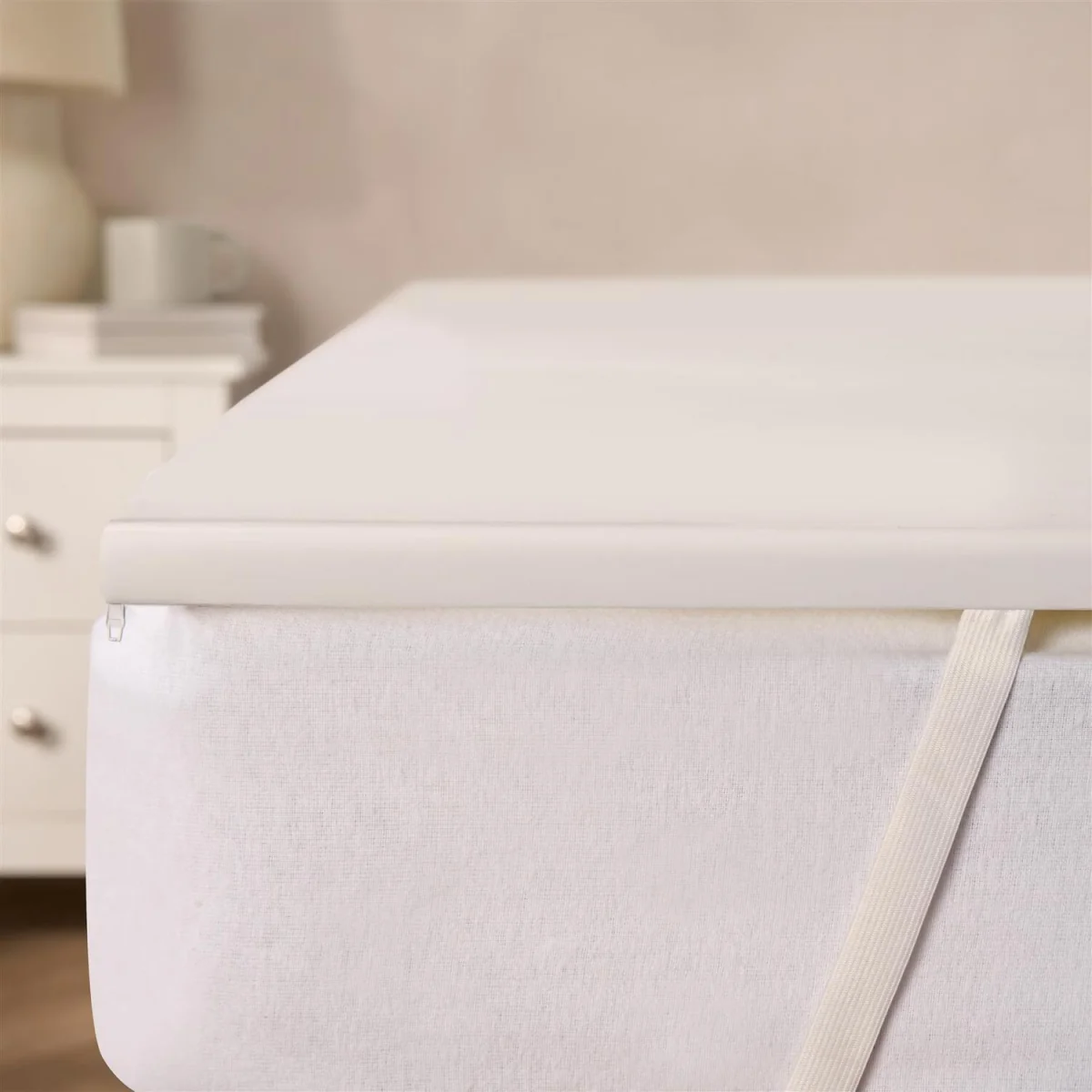 OHS Memory Foam Topper - White / Double – image 3