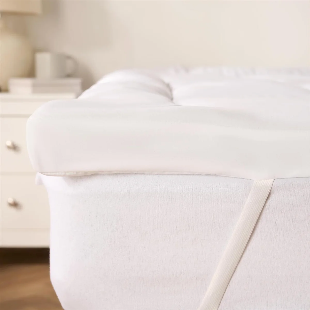 OHS Luxury Deep Fill Mattress Topper - White / King – image 2