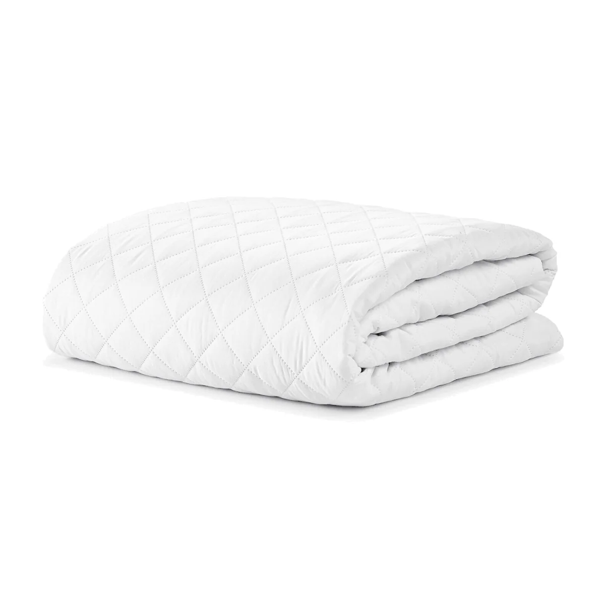 Supersoft Quilted Mattress Protector - White / Single – image 1
