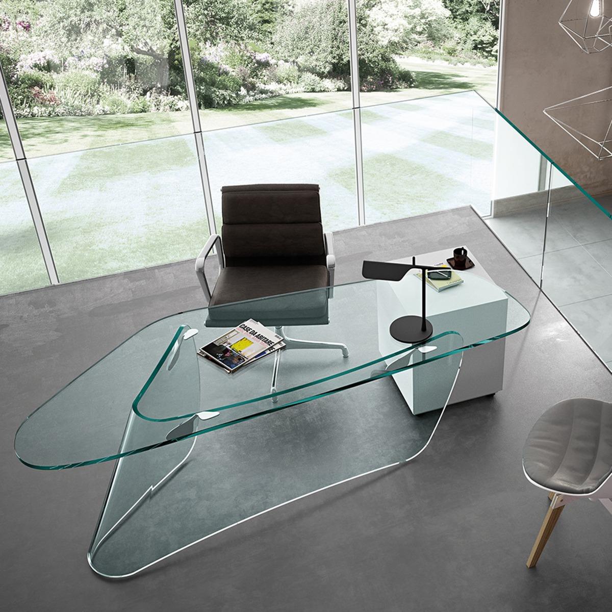 Fiam Graph Desk 220x80x74cm | Barker & Stonehouse – image 2