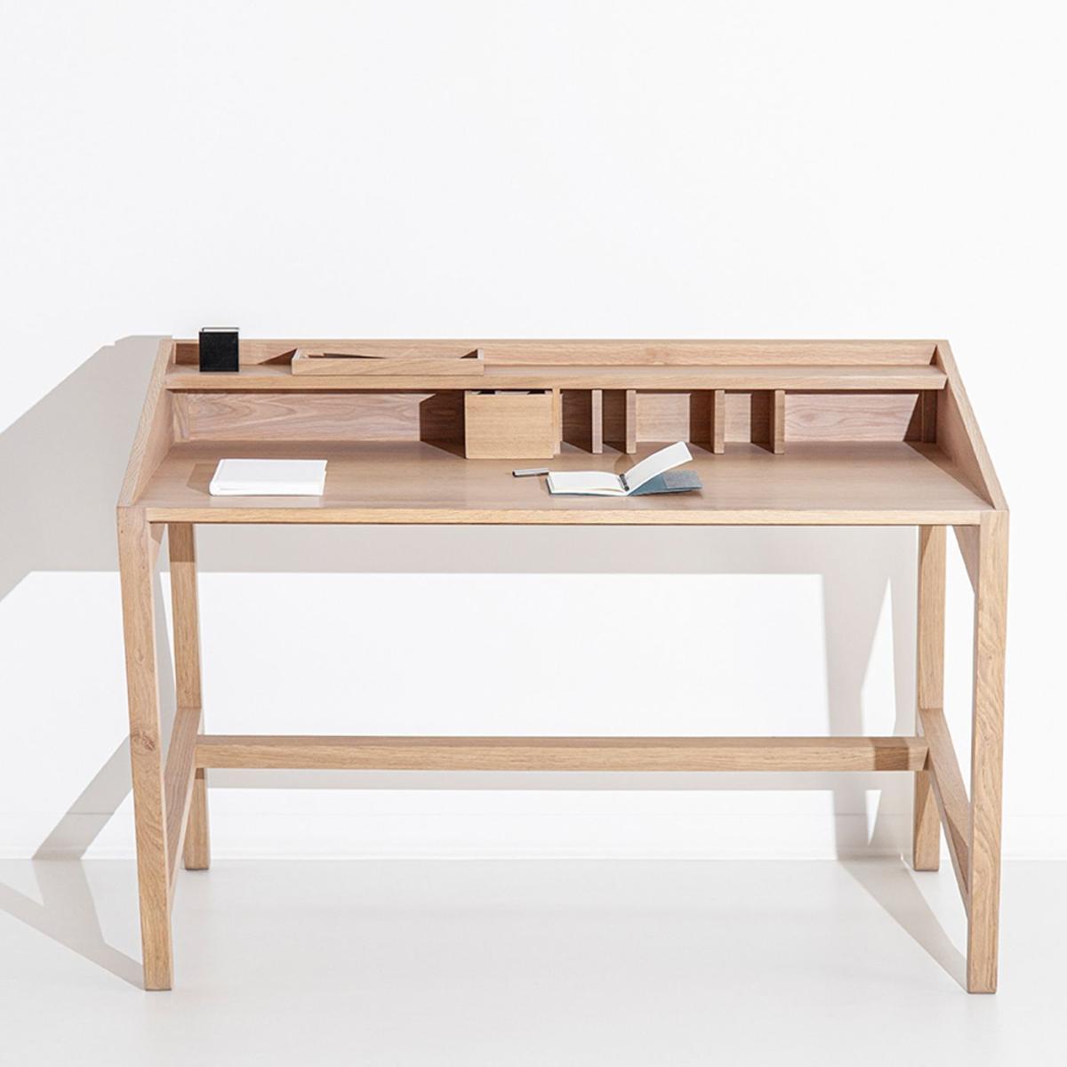 Oak Torta Office Desk – image 2