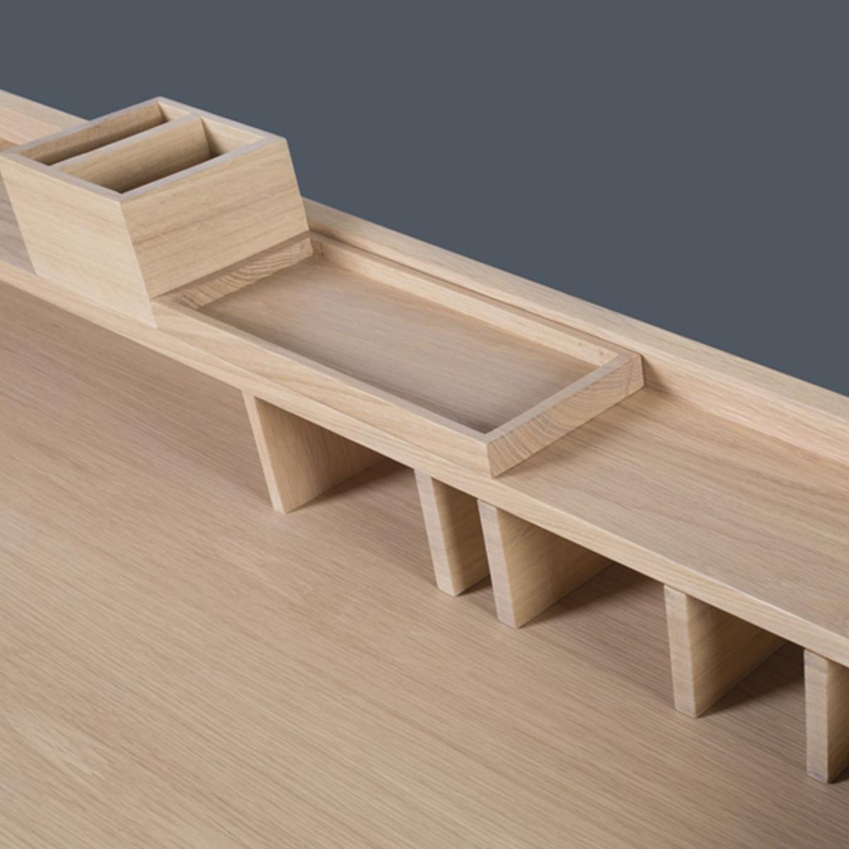 Oak Torta Office Desk – image 5