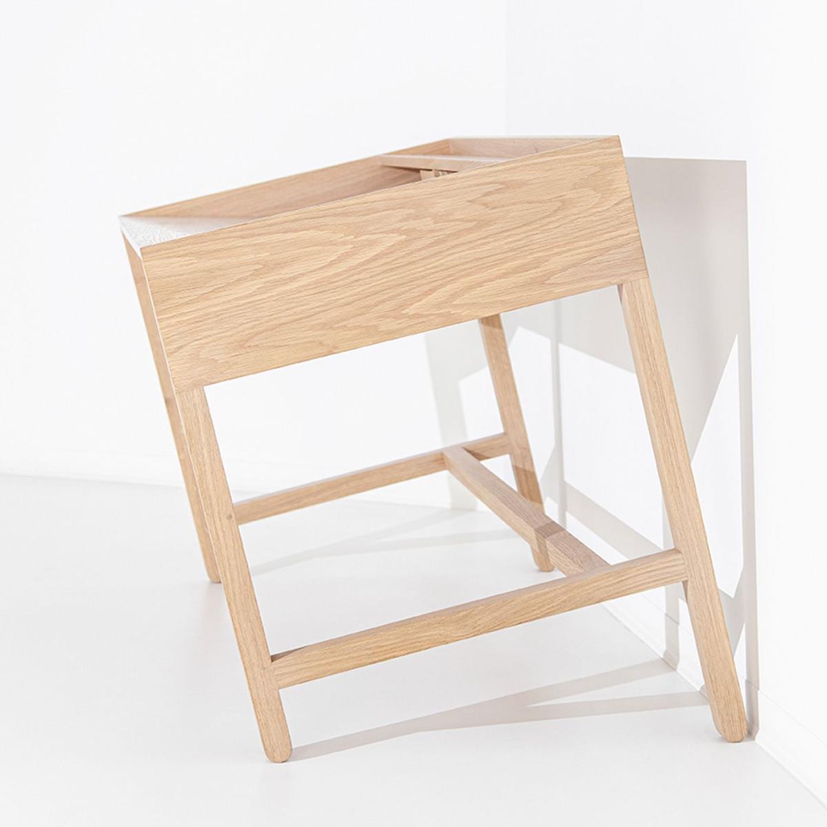 Oak Torta Office Desk – image 6