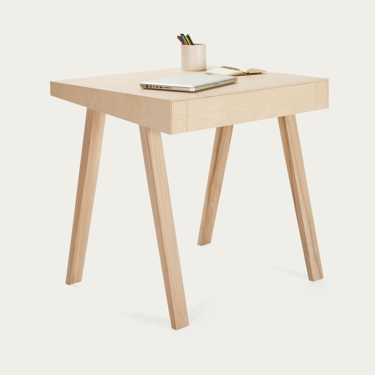 European Ash 1 Drawer 4.9 Desk – image 4