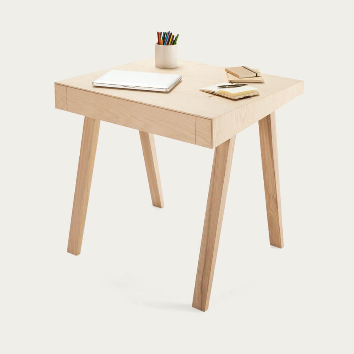 European Ash 1 Drawer 4.9 Desk – image 7