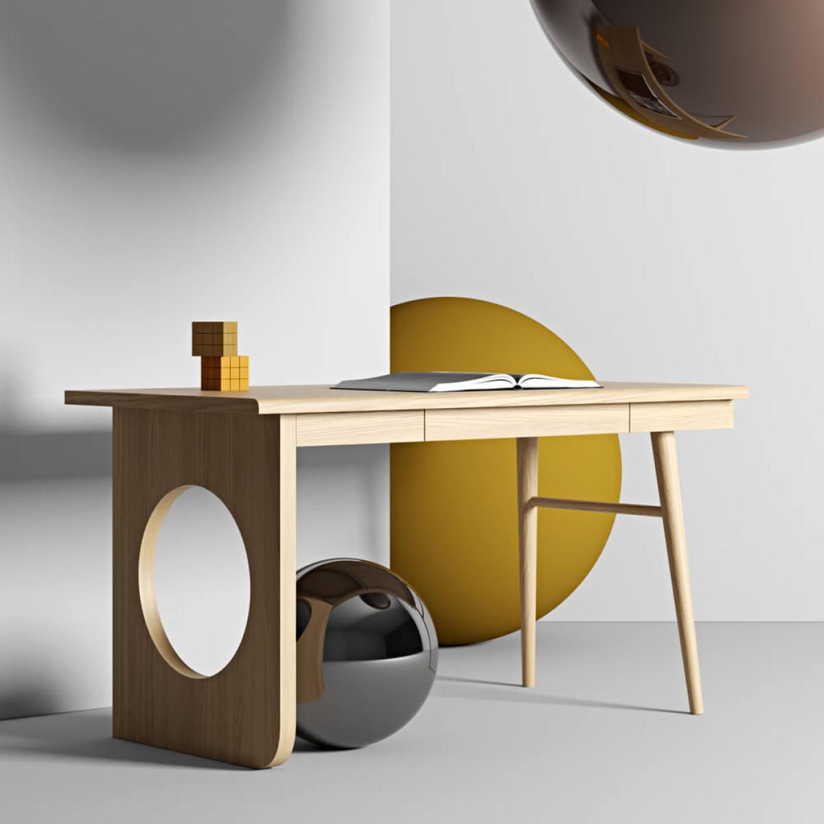 Oak Bau Desk – image 2