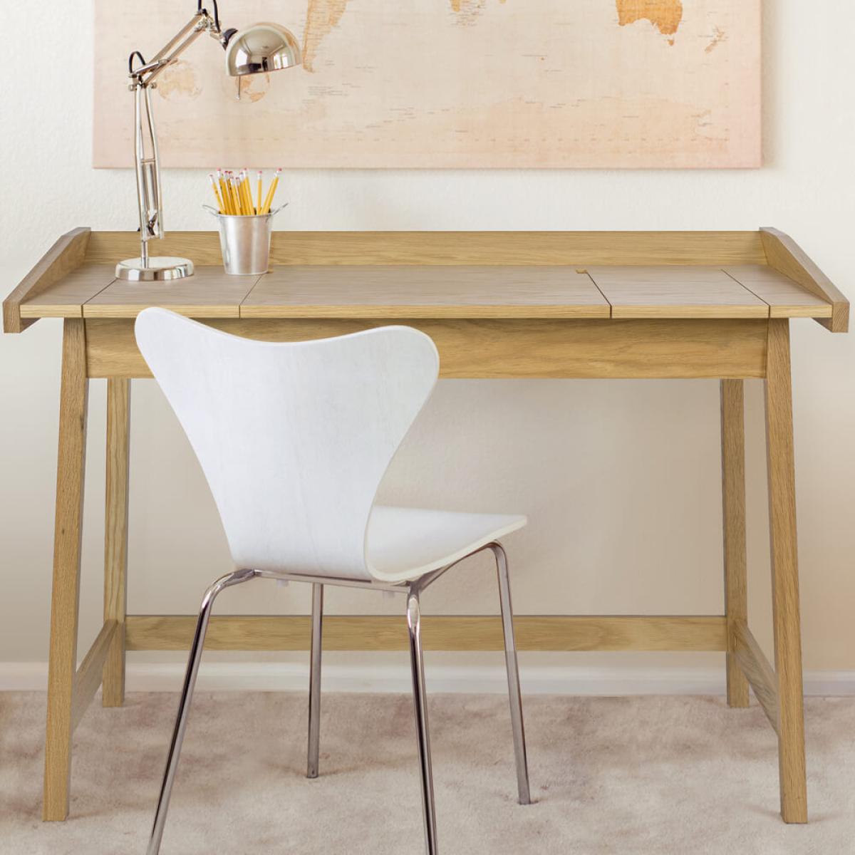Oak Baron Flap Desk – image 2
