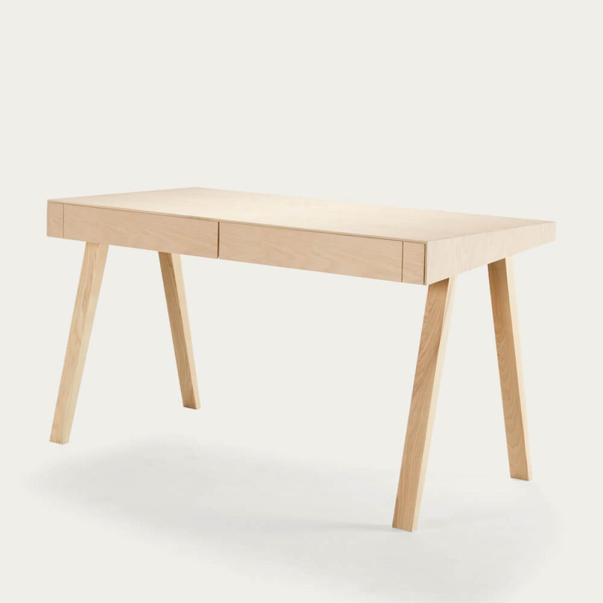 European Ash 2 Drawers 4.9 Desk – image 4
