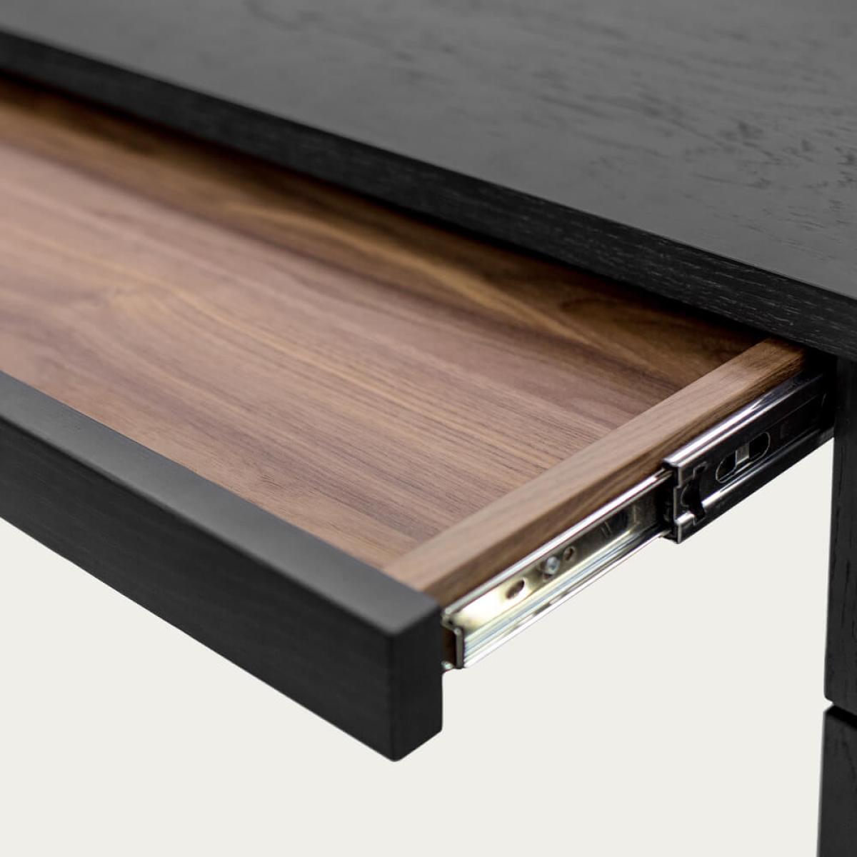 Dark Wood/Brass Pimlico Desk – image 7
