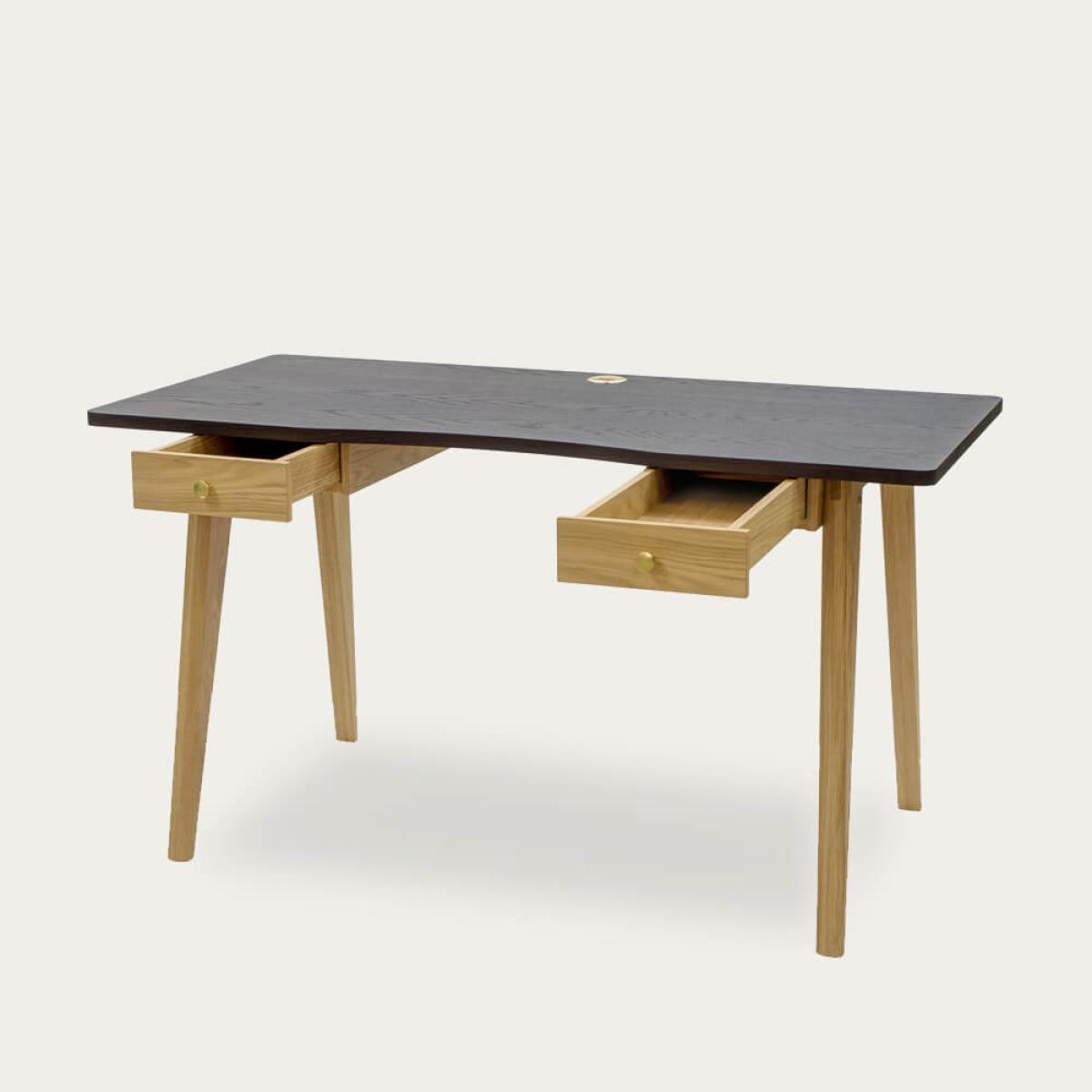 Smoke Black/Oak Nice Desk – image 4