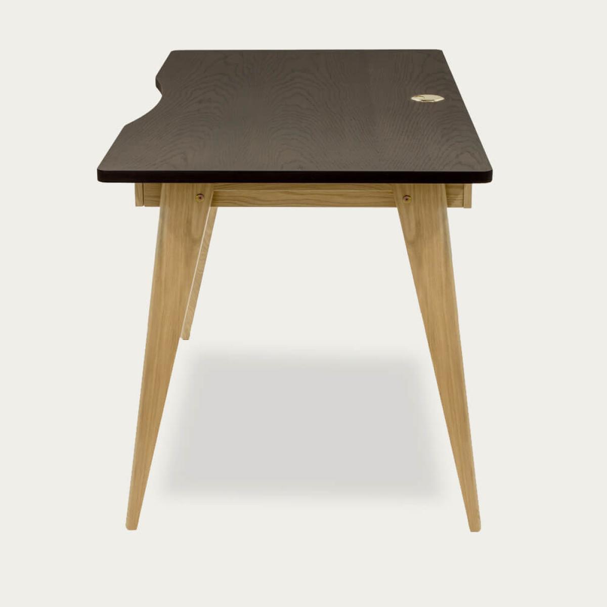 Smoke Black/Oak Nice Desk – image 6