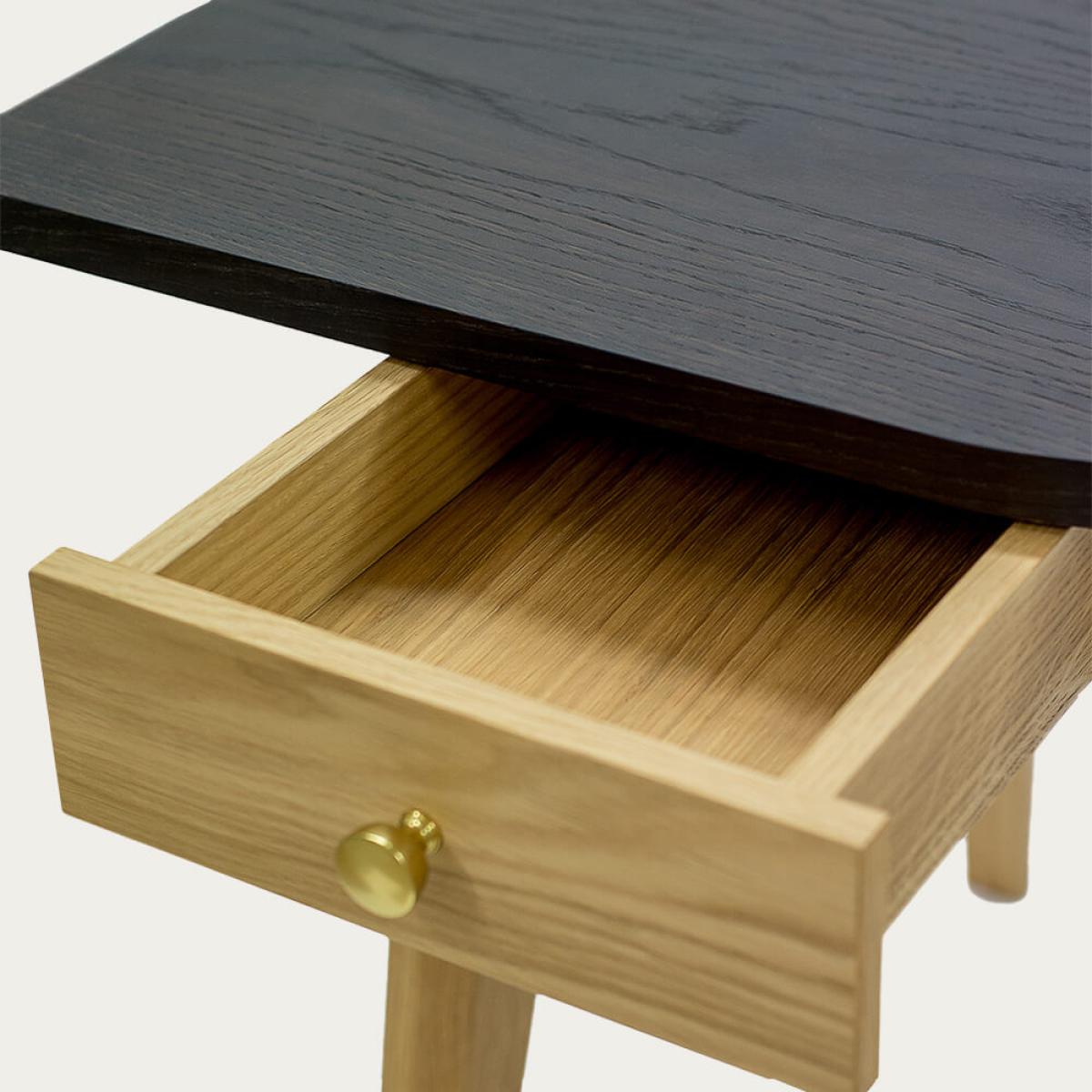 Smoke Black/Oak Nice Desk – image 8