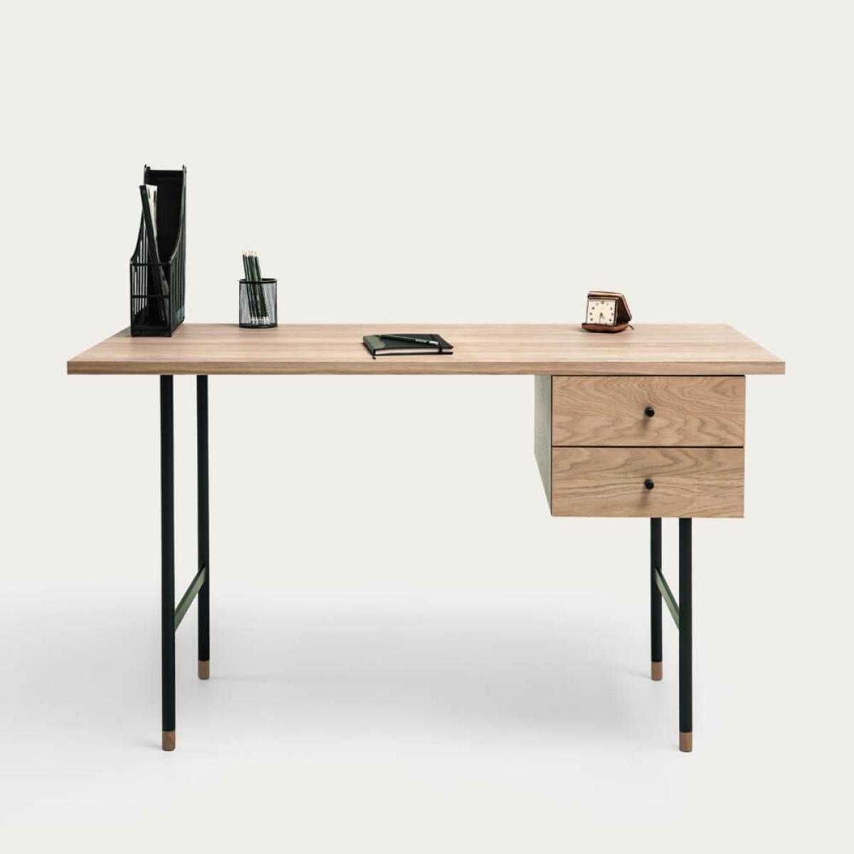 Oak/Black Jugend Desk – image 4