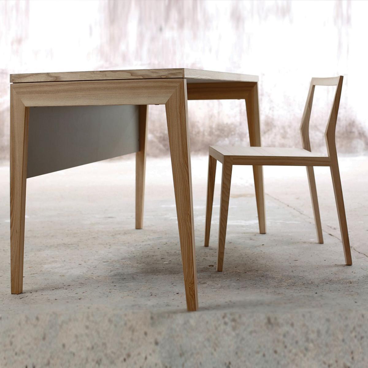 Ash/White Wood Writing Desk – image 2