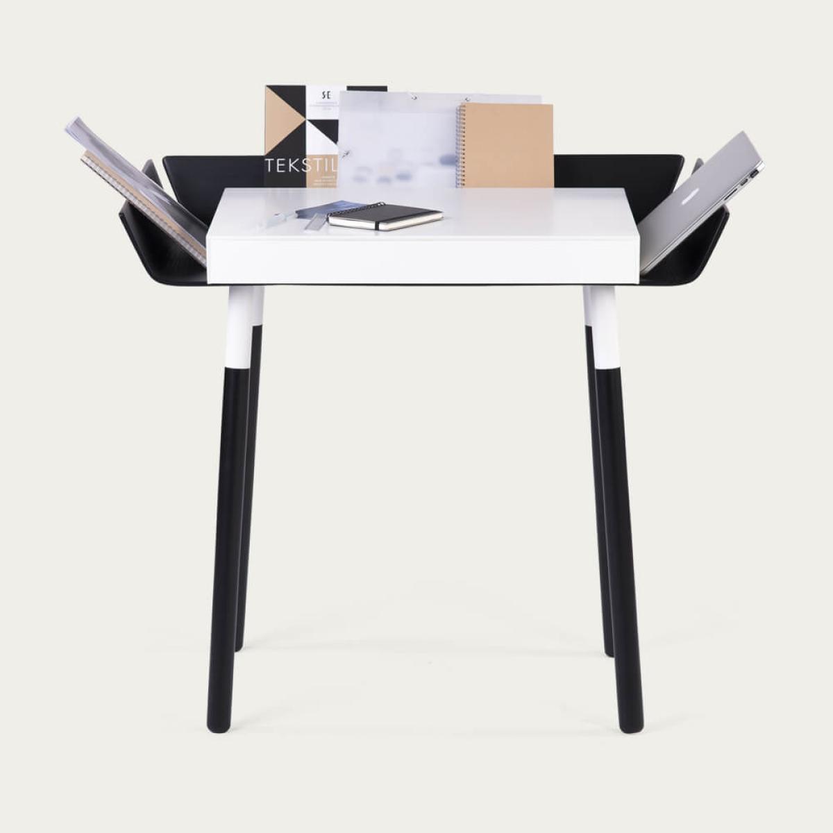 Black 1 Drawer My Writing Desk – image 5