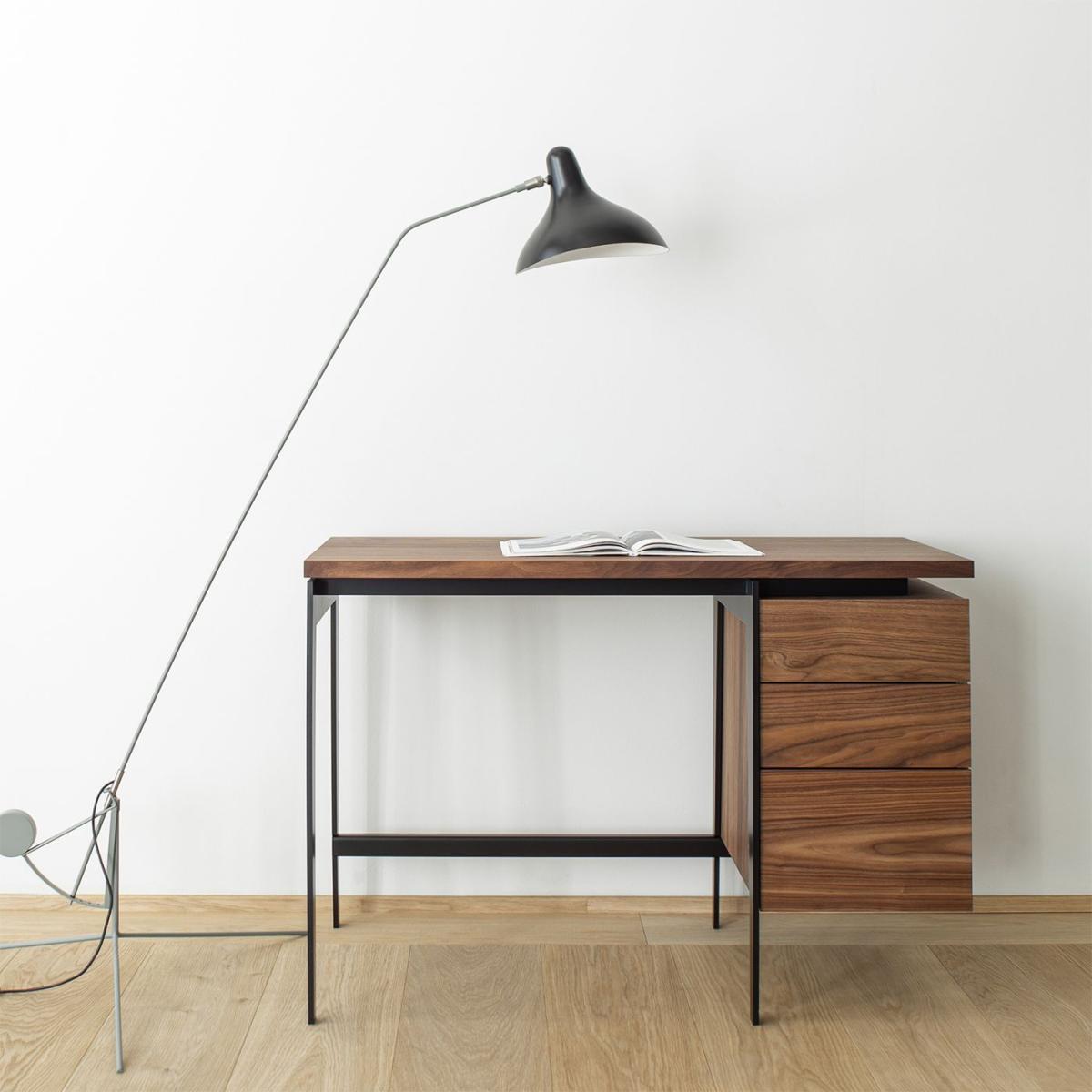American Black Walnut Small FRANCO Desk – image 3