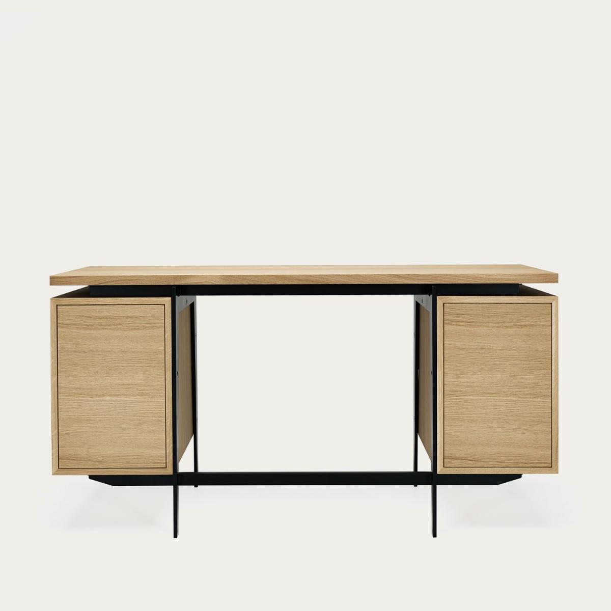 European Oak Large FRANCO Desk – image 5