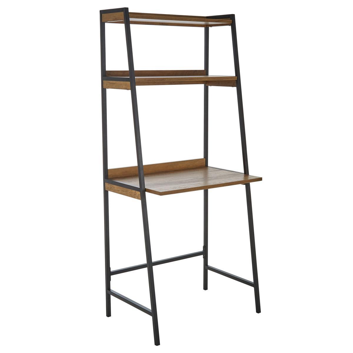 Fulton Ladder Desk Brown and Grey – image 2