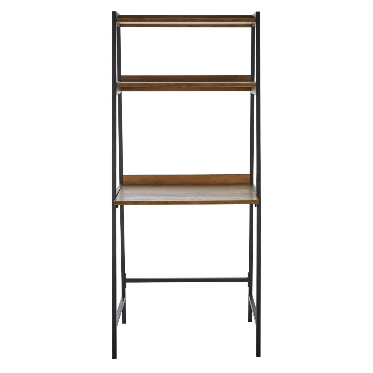 Fulton Ladder Desk Brown and Grey – image 3