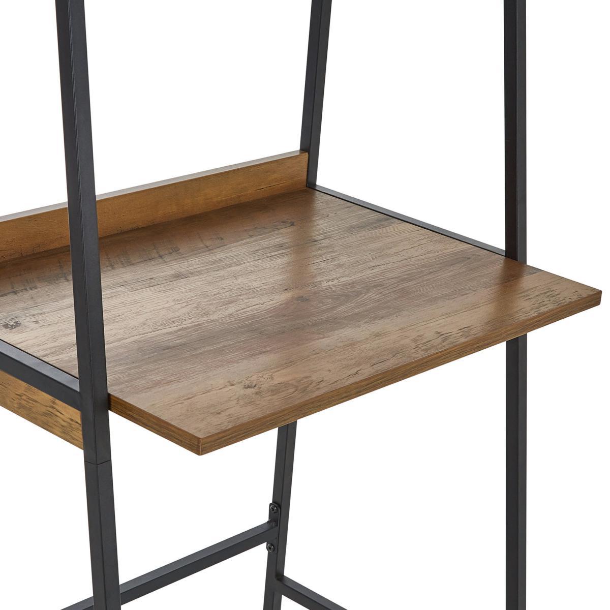 Fulton Ladder Desk Brown and Grey – image 4