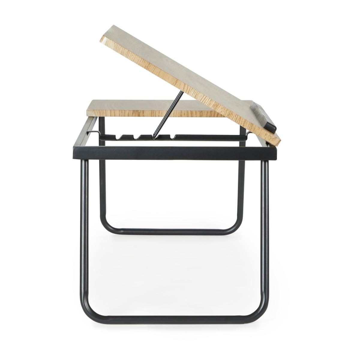 Dawson Laptop Stand, Oak Effect Oak – image 5