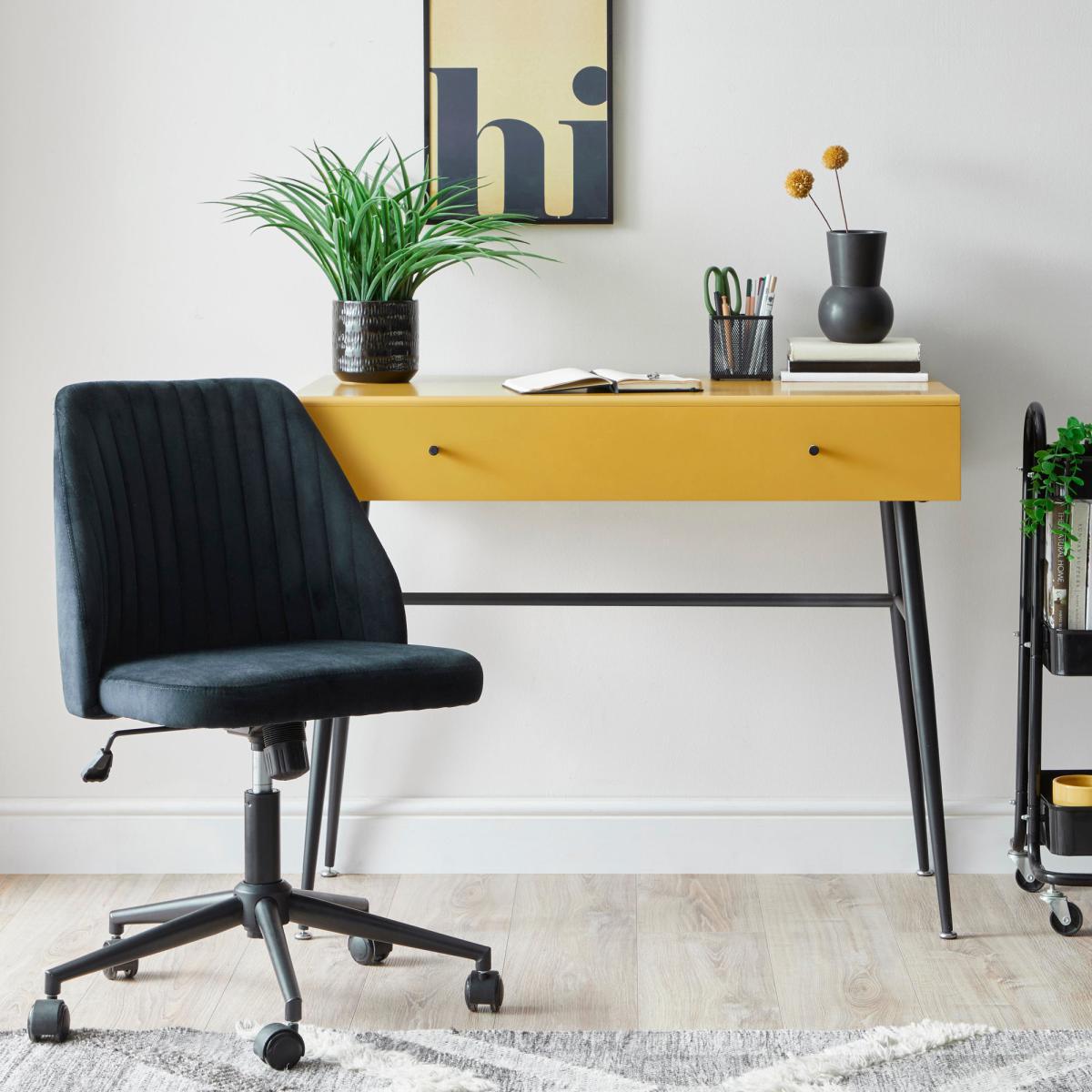 Oliver Lift Top Dressing Desk Ochre – image 3