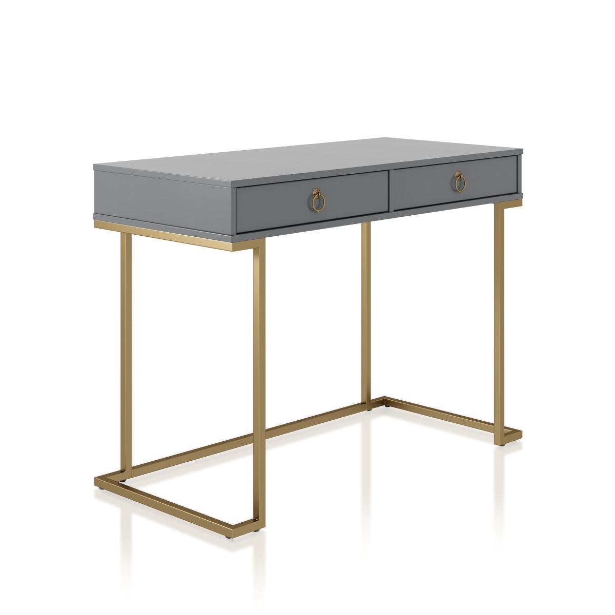 Cosmo Camila Writing Desk, Graphite Graphite (Grey) – image 3
