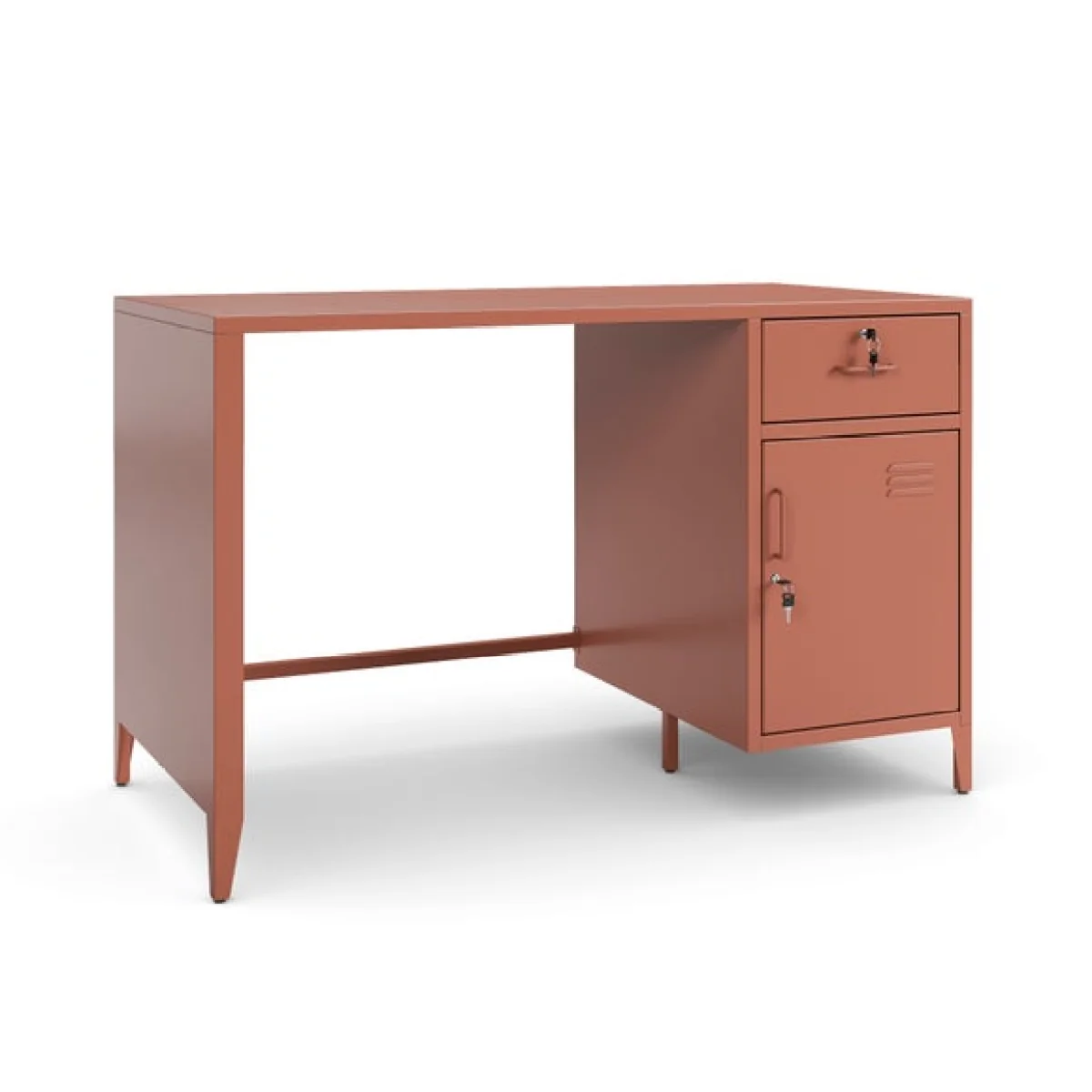 Helga Lockable Office Desk – image 6